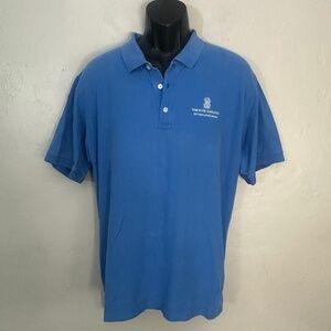 Ritz Carlton Key Biscayne Polo Large Gently worn 100% pima cotton 24" armpits